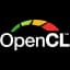 OpenCL parallel computing API logo