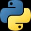 Python programming language logo